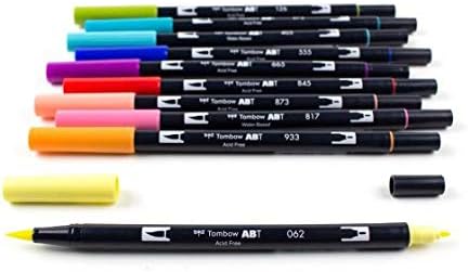 Tombow Dual Brush Pen Art Markers (10-Pack, Retro)