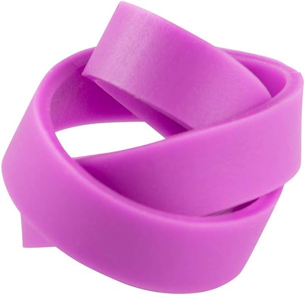 JAM PAPER Durable Rubber Bands - Size 64 - Purple Multi-Purpose Rubberbands - 100/Pack
