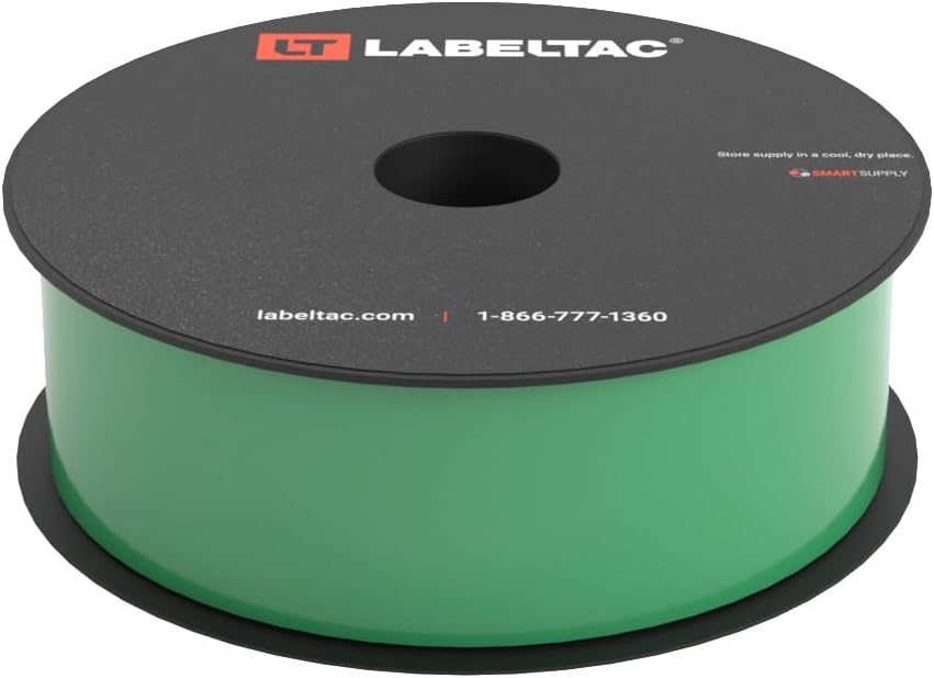 LT4/LT4P/LTPX Label Supply 1.5" x 150' Green