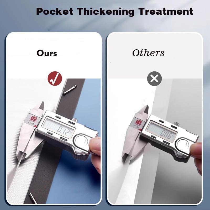 File Folder - 100 Pockets, Durable A4 Letter Size Organizer, Water-Resistant Plastic Dividers, Home/Office/School Document Holder (Purple)