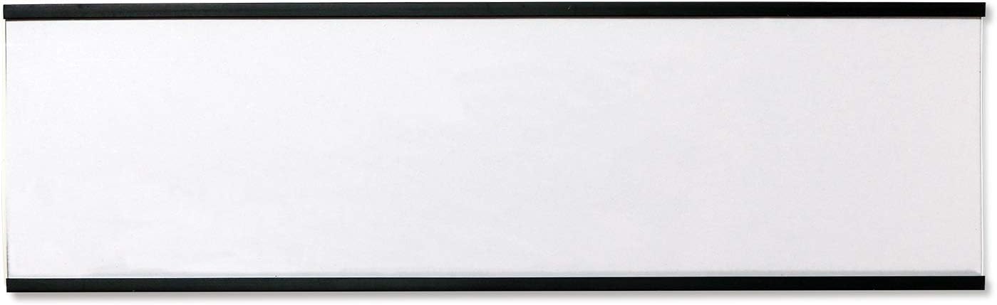 SmartSign Magnetic 'C' Channel Label Holders | 2.5" x 8" Pack of 10