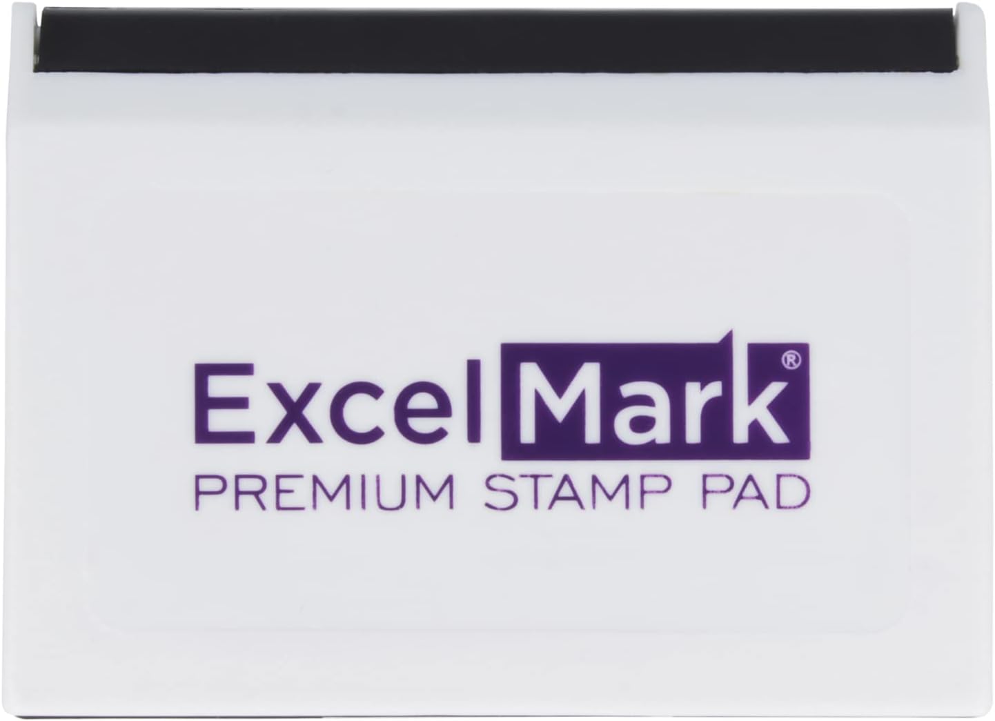 ExcelMark Ink Pad for Rubber Stamps 1-7/8" x 3-1/8"- Purple