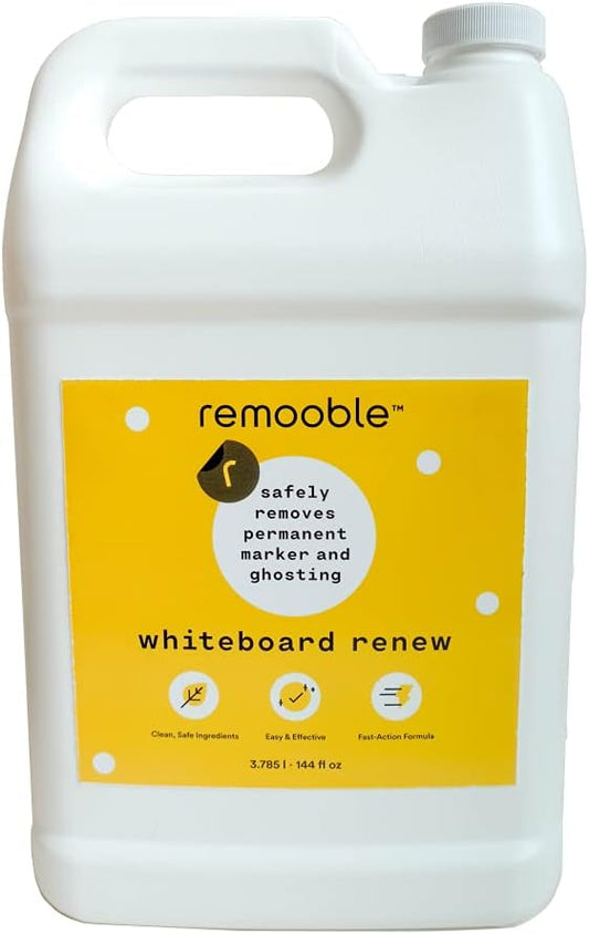 Remooble Dry Erase Whiteboard Cleaner 1 Gallon