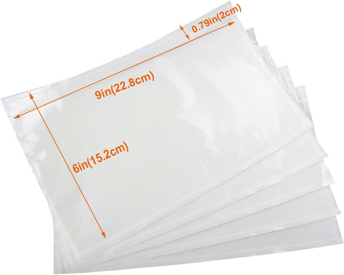 200 Pcs 6x9 Shipping Envelopes, Packing List Mailing Envelopes Clear Adhesive Shipping label sleeves Shipping Supplies for Small Businesses