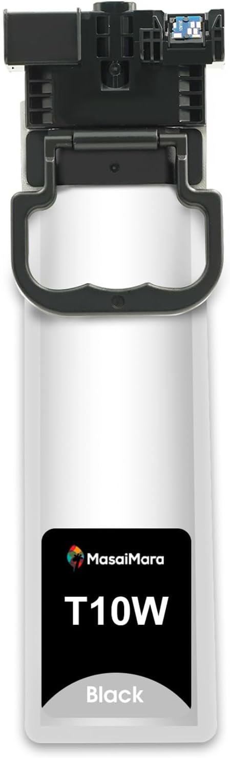 MasaiMara Remanufactured T10W T10W100 Black Compatible Ink Cartridge Replacement for WF-C5390 WF-C5890 WFC5390 WFC5890 Color Printers (1-Pack)