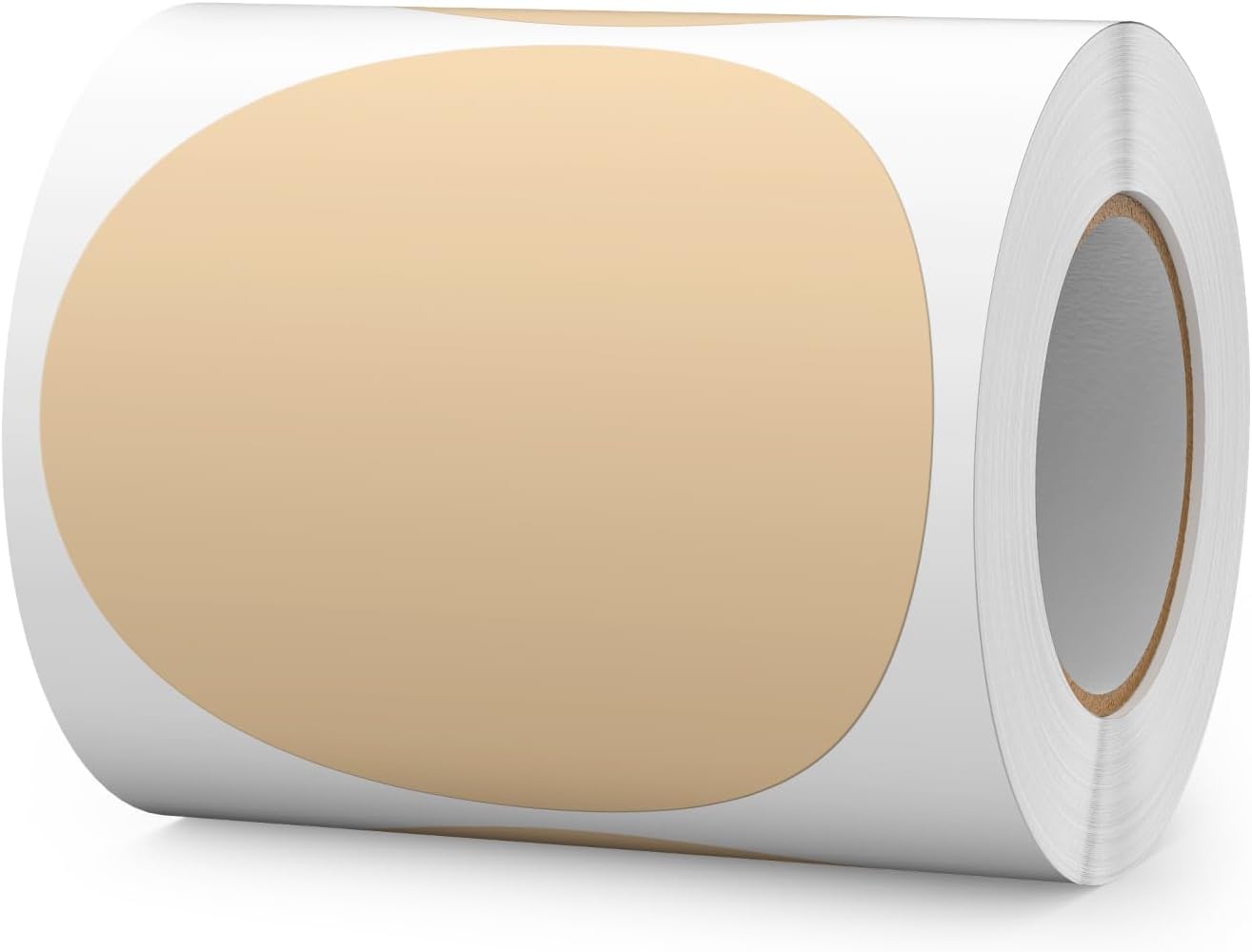 300 PCS Circle Stickers 4 Inch Kraft Vinyl Floor Dots Sticker Removable Self-Adhesive Colored Large Round Label Roll for Marking Inventory Organizing Classroom Line Up Spots