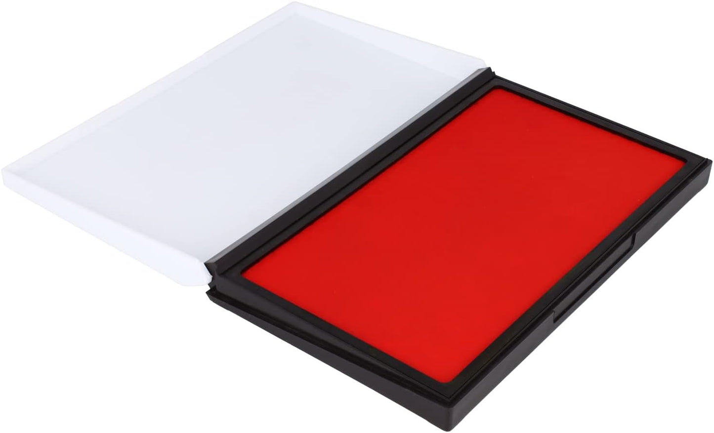ExcelMark Rubber Stamp Ink Pad Extra Large 3-7/8" x 7" (Red)