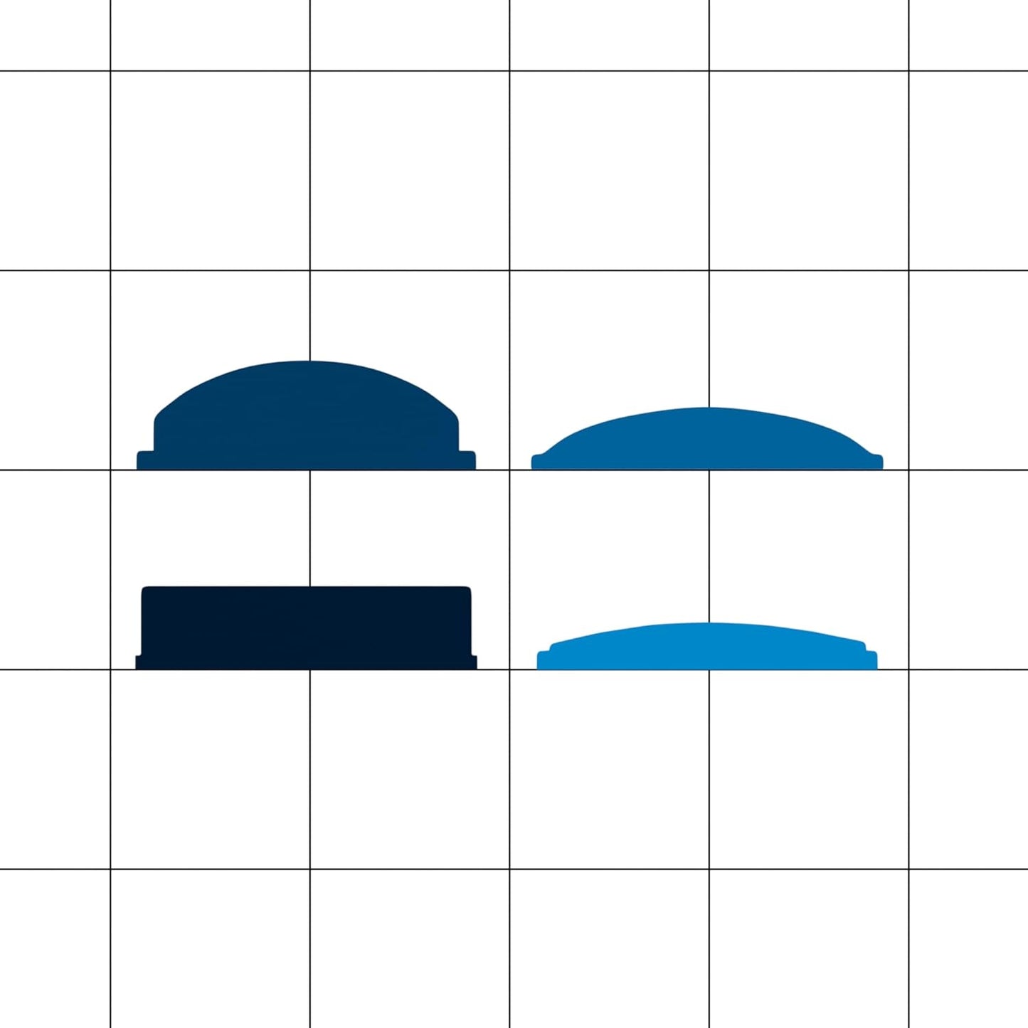 23 Gallon Red Slim Jim Trash Can with Drop Shot Lid