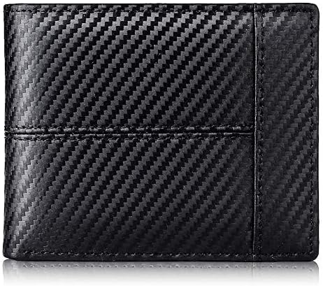 Swallowmall Mens Wallet Rfid Blocking Leather Wallet for Men Bifold Wallet Leather with 1 ID Window 16 Card Slot