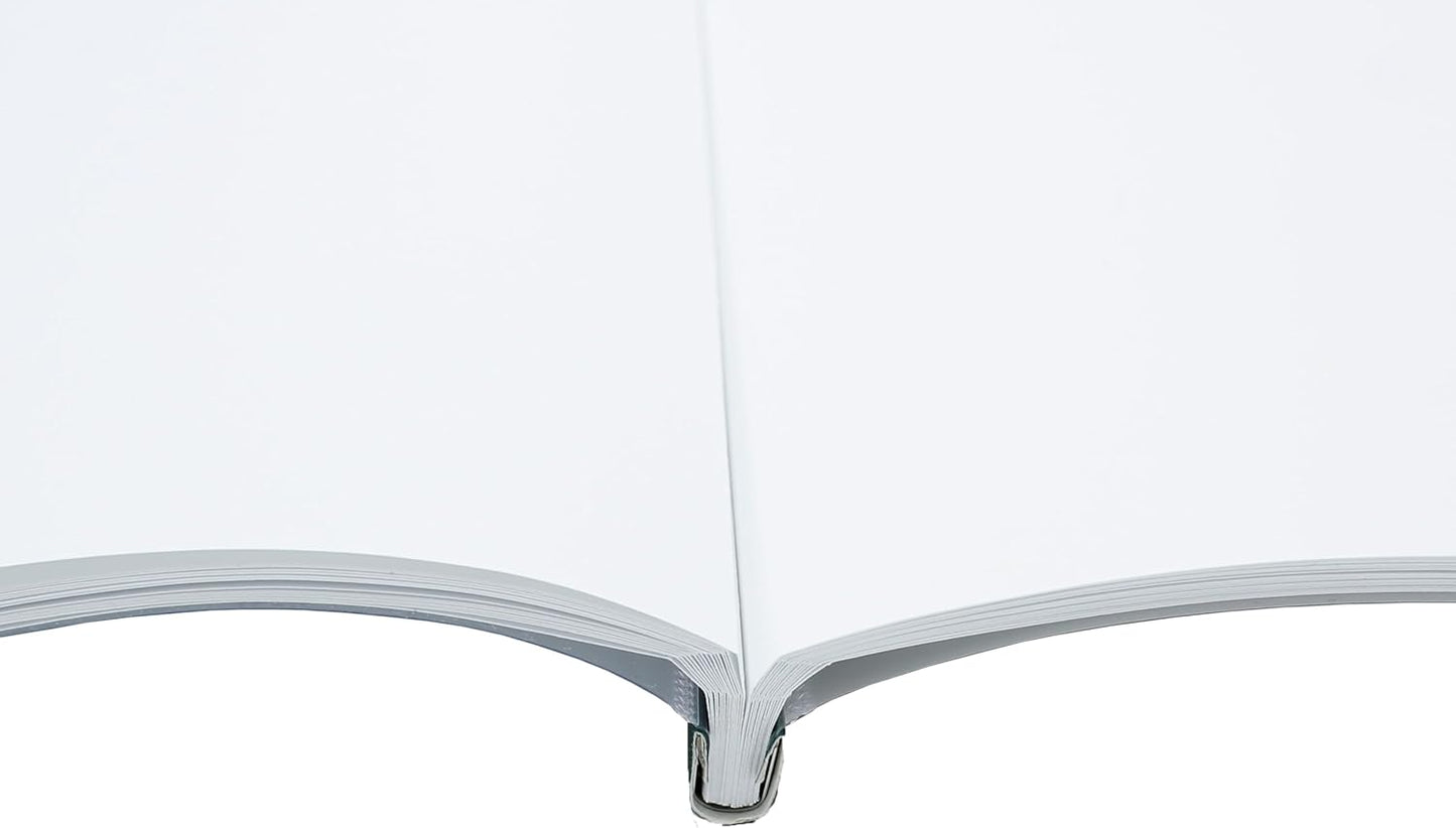 Thermal Binding Clear Covers with Steel Spine –for Thermal Binding Machines – Formerly Unibind – Used in Real Estate, Education and Various Businesses (Azur, 220 Sheets Max - 48/Box)