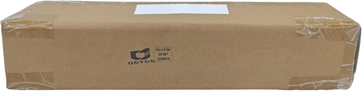 Outus Mesh Literature Brochure Holder with 8 Pocket Portable Magazine Display Roll Up Magazine Rack Lightweight Floor Standing Catalog Office Brochure Display Stand for Business Trade Shows