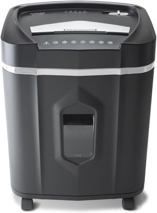 Aurora Professional Grade High Security 14-Sheet Micro-Cut Paper/CD and Credit Card/ 30 Minutes Continuous Run Time Shredder