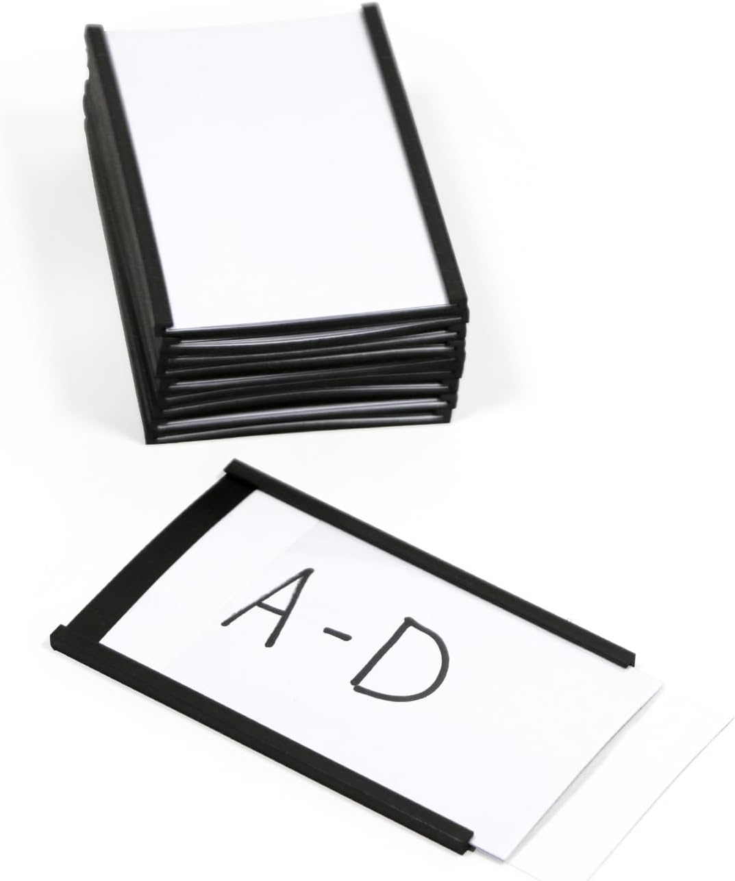 SmartSign Magnetic 'C' Channel Label Holders | 2" x 3", Pack of 10