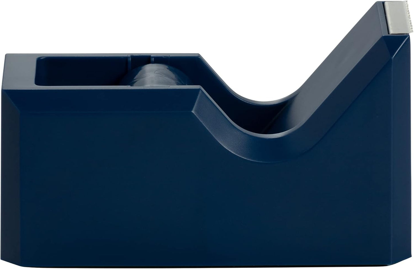 JAM PAPER Colorful Desk Tape Dispensers - Navy Blue - Sold Individually