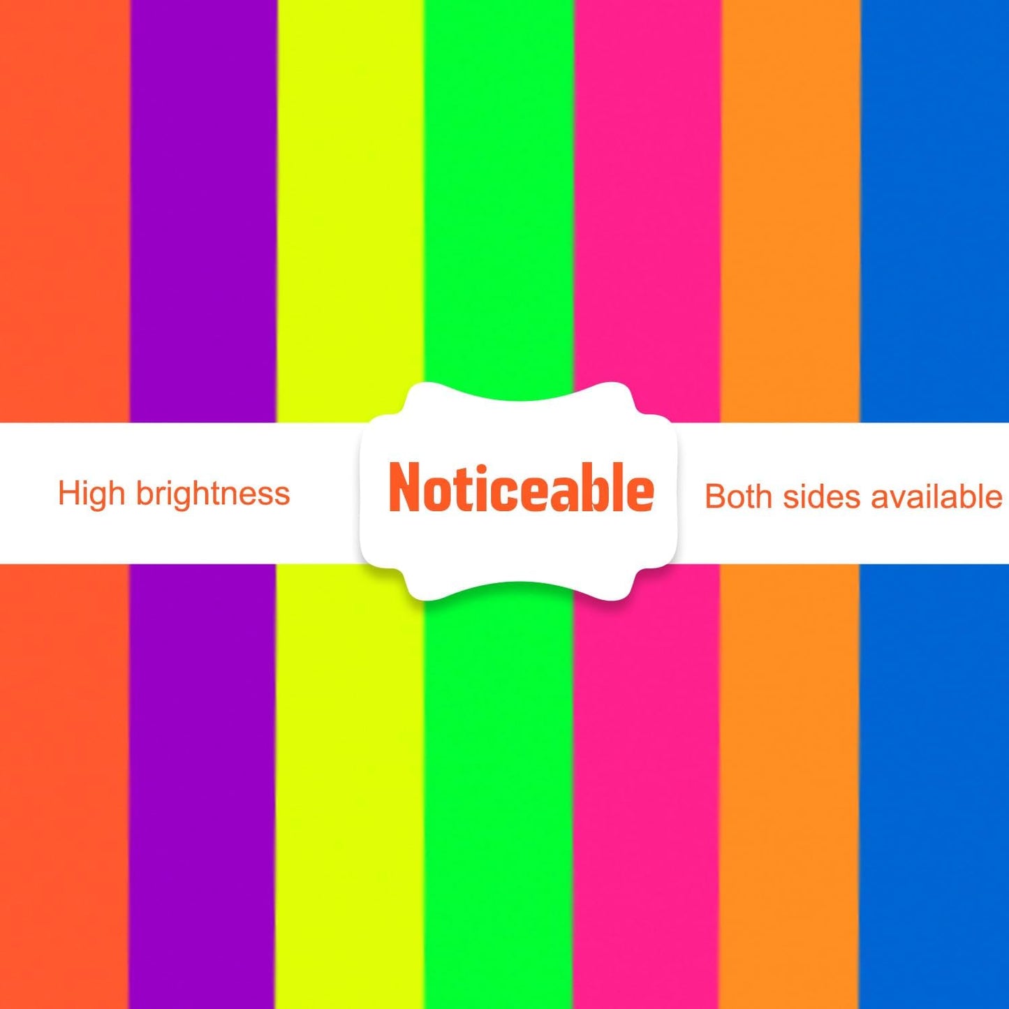 Colored Cardstock 8.5 in x 11 in,56 Sheet Fluorescent Neon Index Paper 250 GSM/90 LB HeavyWeight Card Stock Set of 7 Colors for Cutting DIY Art Craft