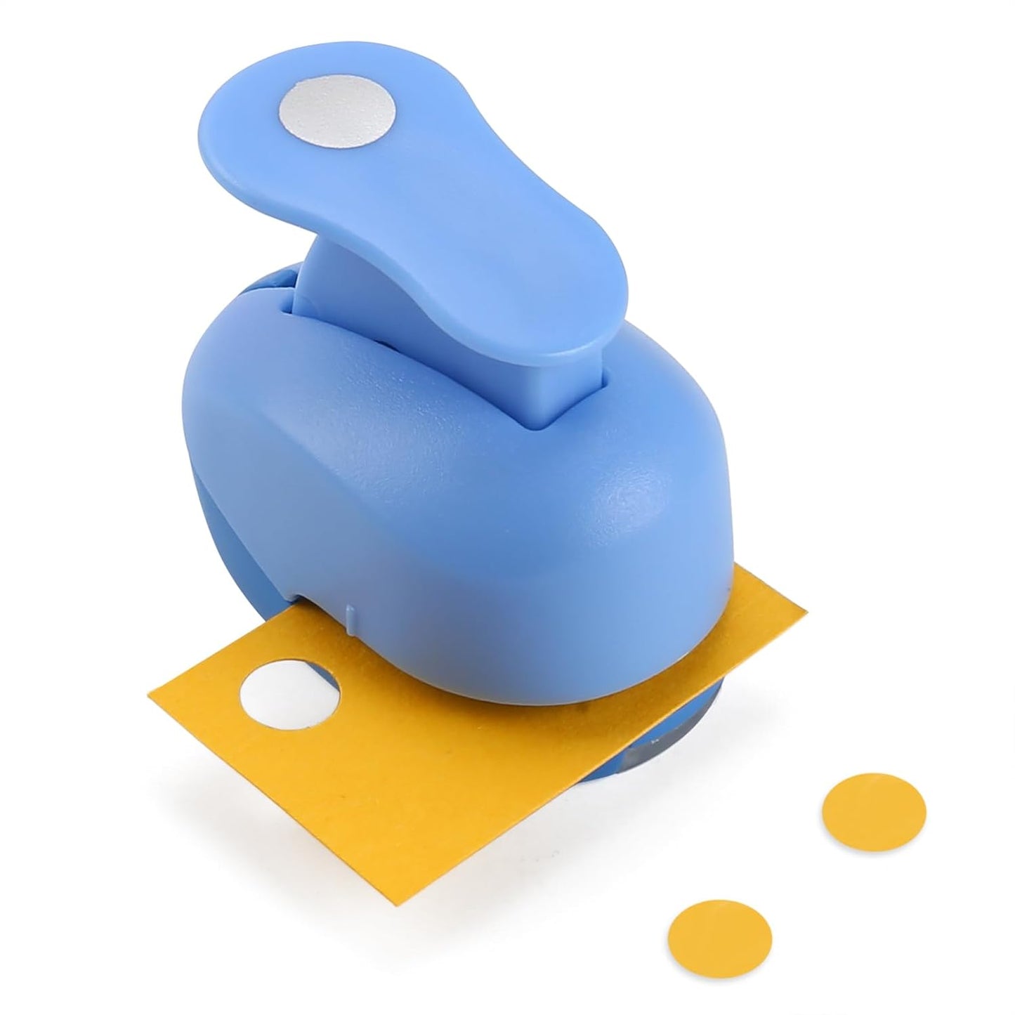 LOONENG 3/8 Inch Circle Paper Punch - Create Perfect Circles for Handmade Craft Projects - Ideas for Scrapbooking, Card Making, DIY Photo Albums, Gift Tags, Homemade Confetti