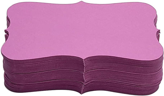 PPAPPAPPIYO 3.5x2 color index cards (100) Paper - Blank (purple)