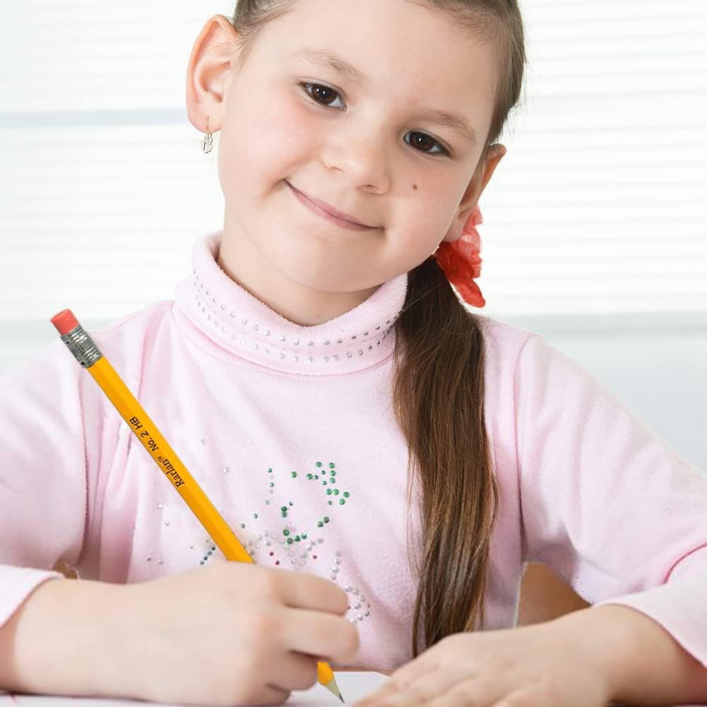 Wood-Cased #2 HB Pencils, Pre-sharpened, 1200 Count Classroom Bulk Pack