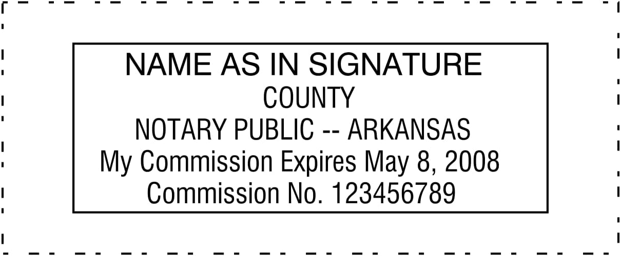 Notary Stamp Seal Ink Personalized Self Inking Stamp Custom Stamp Rubber Stamp Trodat 4913 Self Ink Notary Stamp - 7/8" x 2-3/8" Impression Area