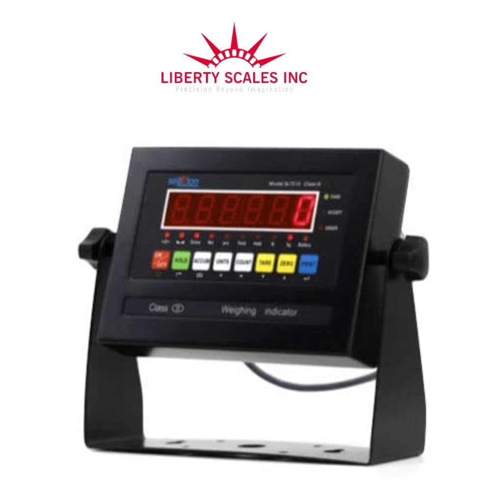 Liberty LS-800-3x3 NTEP Certified (Legal for Trade) Heavy Duty Industrial Floor Scale | 36" x 36" | Capacity of 2,500 lbs x 0.5 lb Yellow
