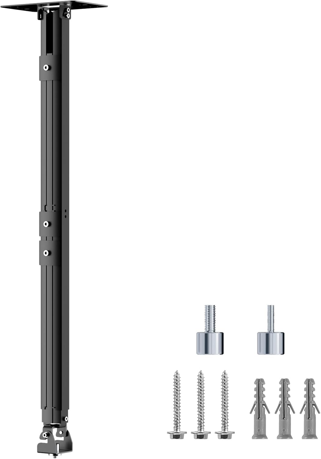 suptek 49inch Extended Mini Projector Ceiling Mount Adjustable Wall Mount with Thread Adapters for Projector DVR Camera (PR05LMINIB)