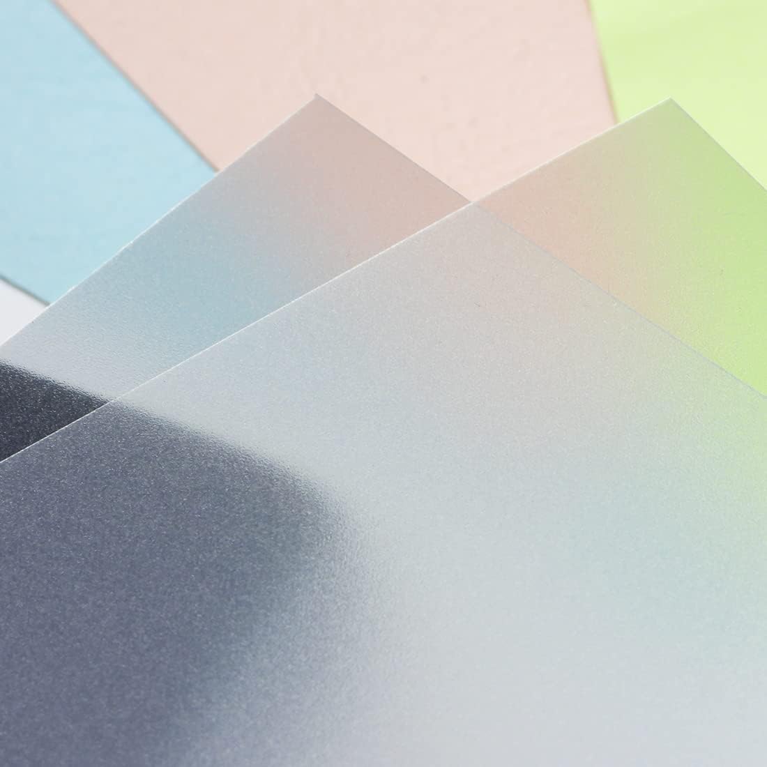 Rayson Frosted Binding Covers - 12 mil Polypropylene (PP) Matte Finish, 8.5" × 11", Durable Un-Punched Plastic Binding Covers, 50/Pack (PP350MT)