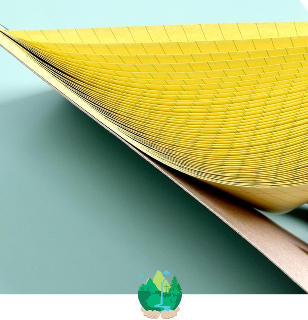 KAISA Legal Pads 5x8 inch Small Writing Pads Narrow Ruled Notepads School Office Home Note Pads, Canary 50 Sheets 12 Pads, WT-SCY50C