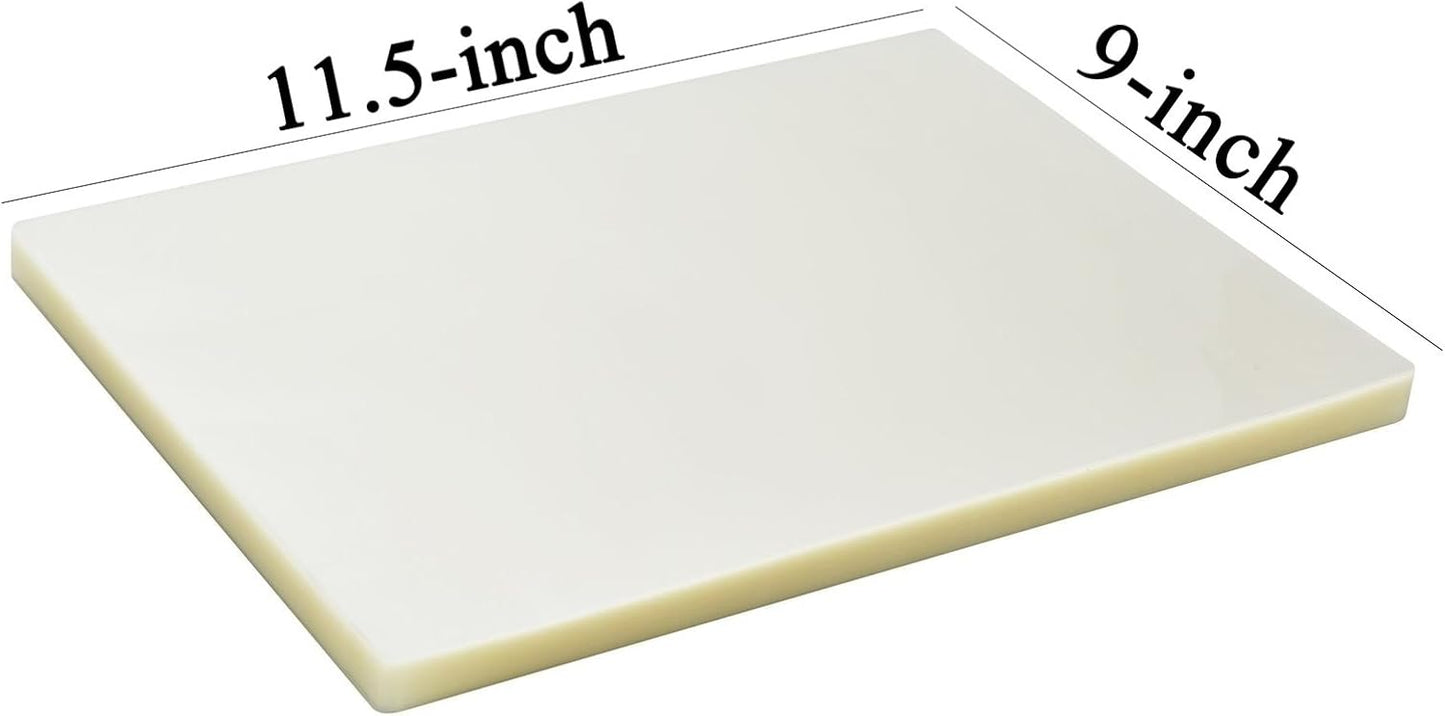 RyhamPaper Thermal Laminating Pouches, Laminating Sheets 8.9 x 11.4-Inches/Letter Size/5 mil, 300 Pack Laminator Sheets for Sealed Document, Cards, Clear Laminated Finish, Round Corner, Waterproof