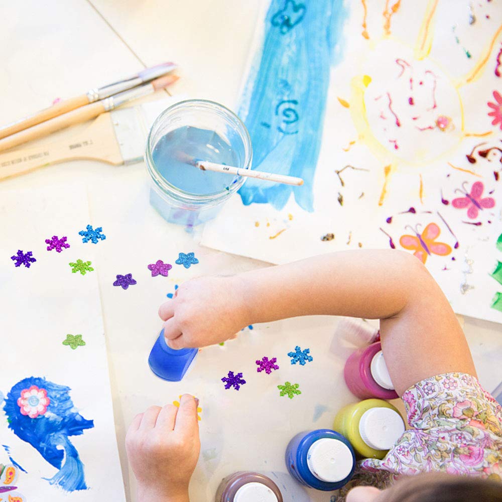 Paper Punches,15pcs Punch Craft Set Mini Punches Hole Punch Shapes Hole Punch Shape Scrapbooking Supplies for Kindergarten Teacher Office Supplies Kids