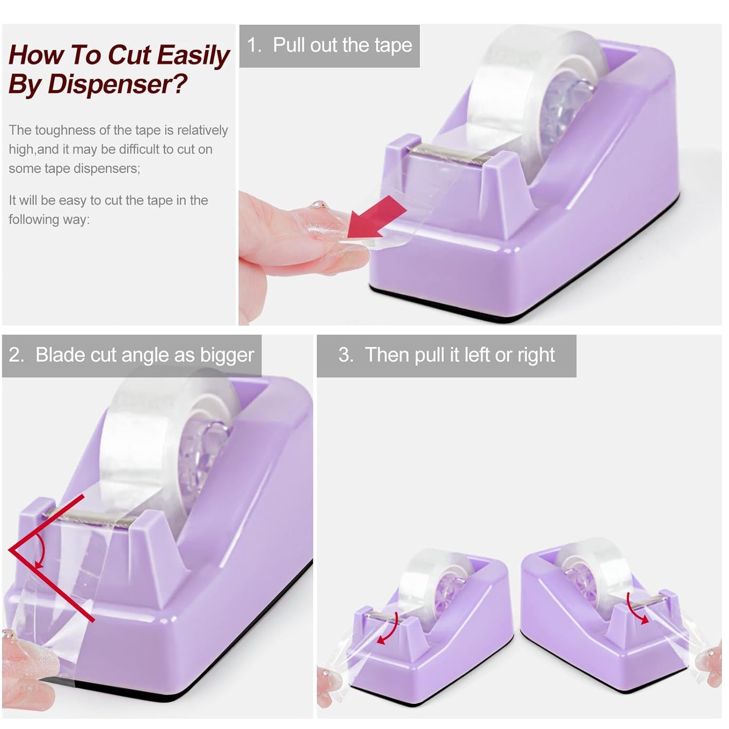 12 Rolls Transparent Tape - Perfect for Wrapping Gifts, Office Supplies, Home Use - Each Roll 0.71 Inch x 1000 inches (6PCS Transparent+6PCS White)