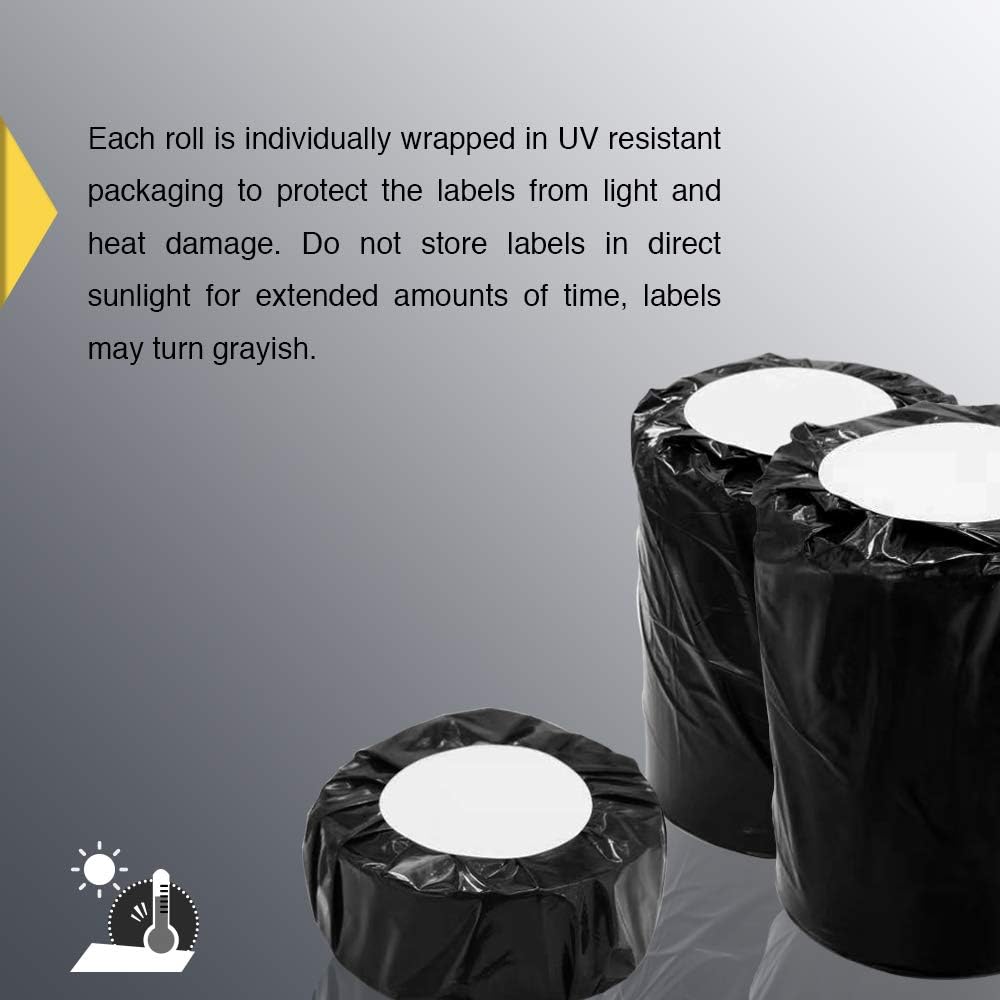 BETCKEY - 4" x 2" Barcode Shipping & Multipurpose Labels Compatible with Zebra & Rollo Label Printer,Premium Adhesive & Perforated[Pink, 6 Rolls, 4500 Labels]