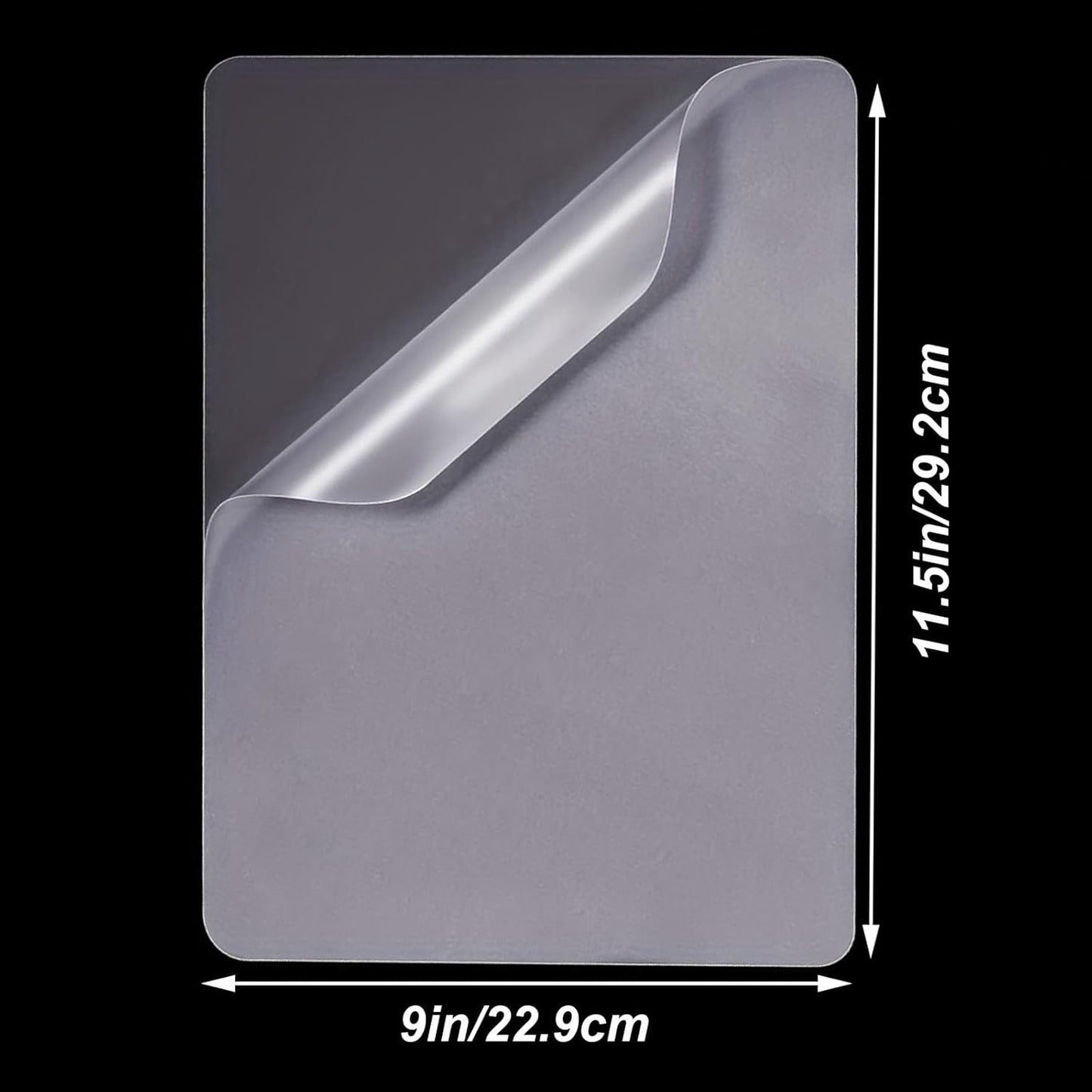 Coopaty Thermal Laminating Pouches, 9 x 11.5-Inches, 3 Mil Thick, Clear Laminating Sheets (100 Pack)