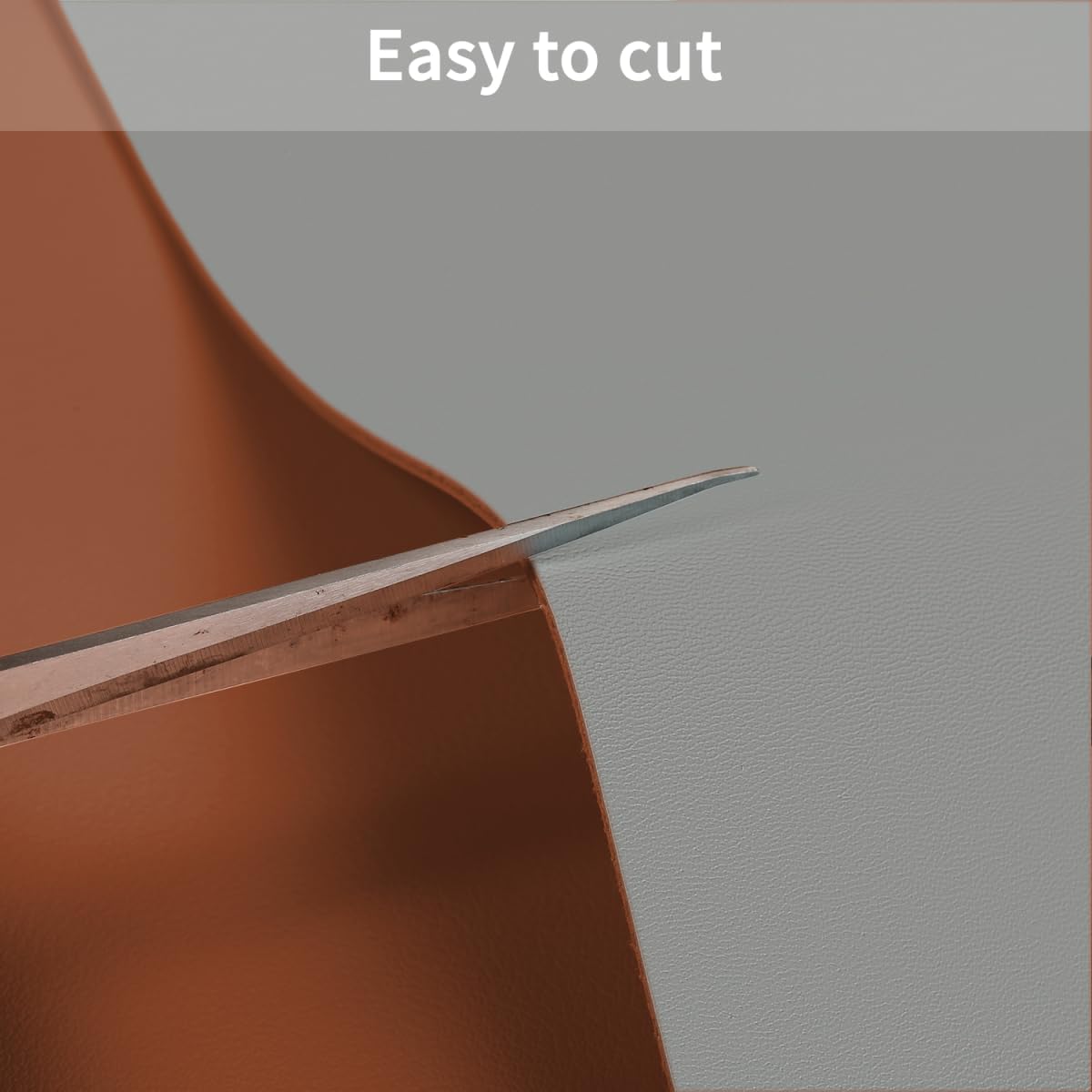 Desk Cover Protector - Used for Square Table Waterproof and Easy to Clean Good Flatness Easy to Used for Dining Table(Brown+Gray 44x44)