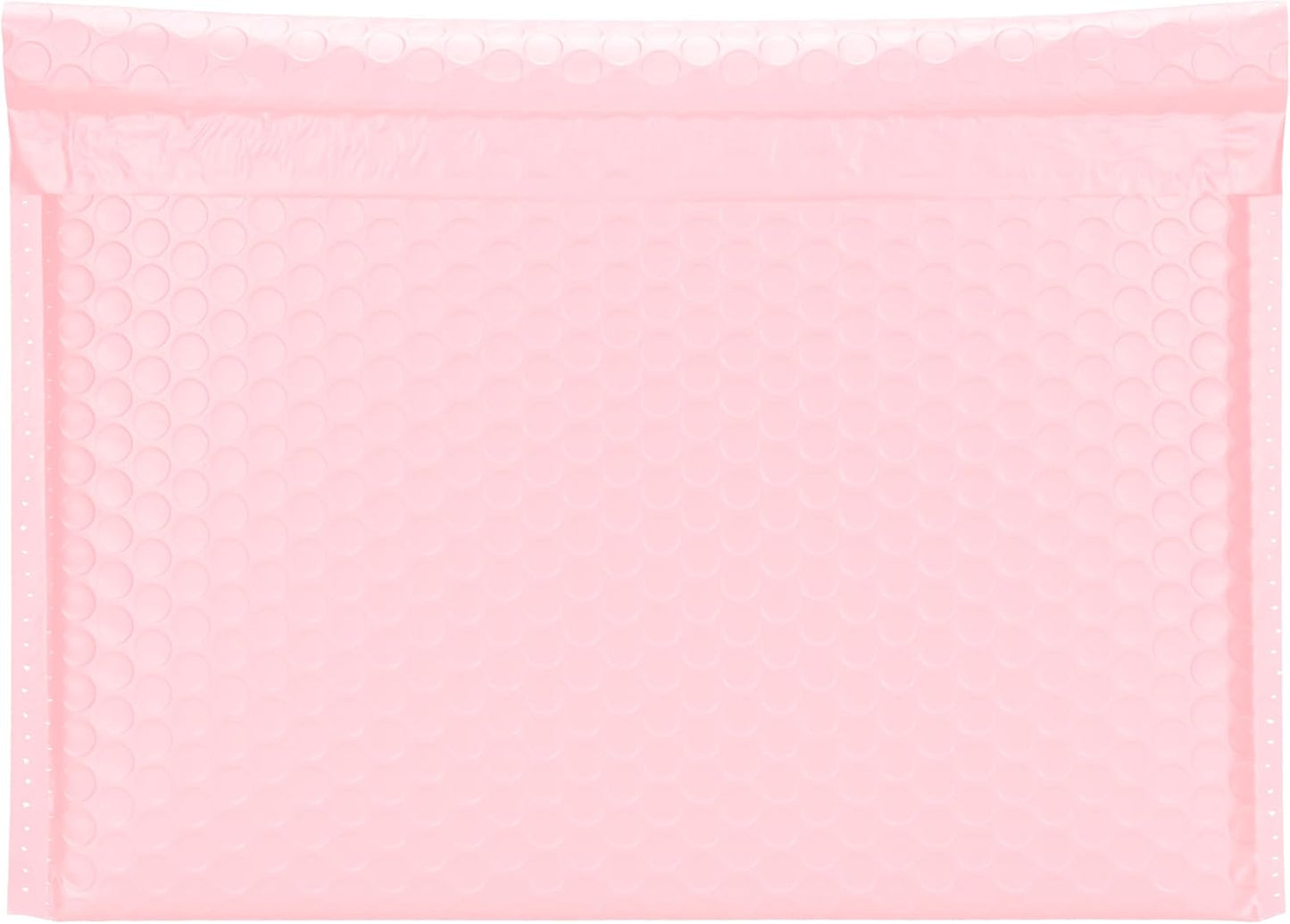 Light Pink Side-Loading Bubble Mailers 12 x 9 Inches,Self-Seal Padded Mailing Envelopes, Pack of 27