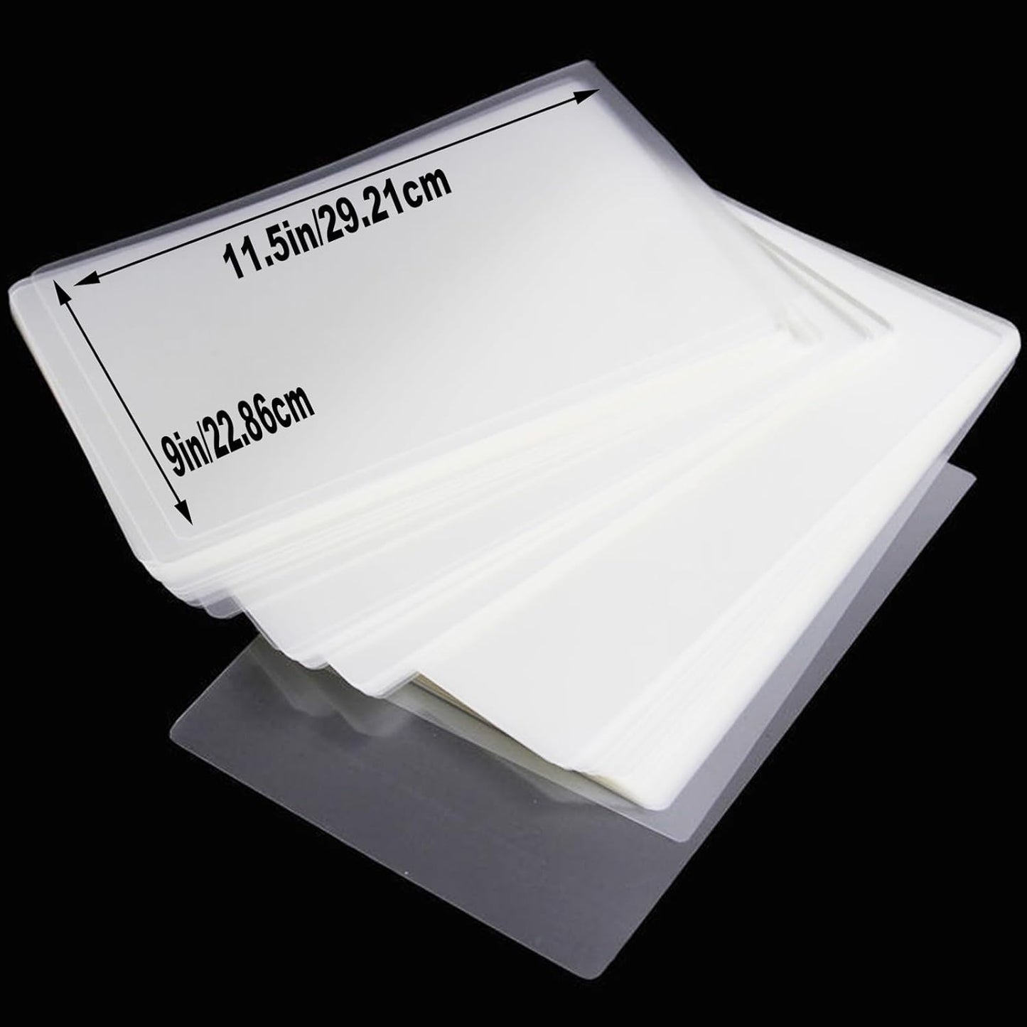 30 Pack Laminating Sheets, Clear 9 x 11.5 Inch Thermal Laminating Pouches for Thermal Laminator, 3 Mil Lamination Sheet Paper, Letter Size, HeatSeal