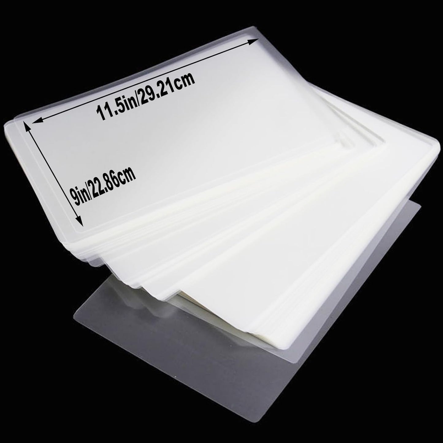 Thermal Laminating Pouches, 30 Pack Laminating Sheets for Use with Thermal Laminators, 9 x 11.5 Inches, Letter Size Sheets, 5-mil Thickness