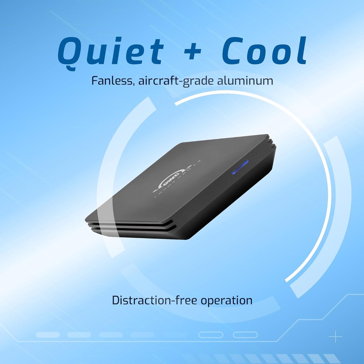 OWC 4TB Envoy Pro FX Portable Rugged External NVMe M.2 SSD Drive Thunderbolt 3, USB3.2 USB-C, up to 2800MB/s speeds, Drop/Shock Resistant Compatible with Mac and PC