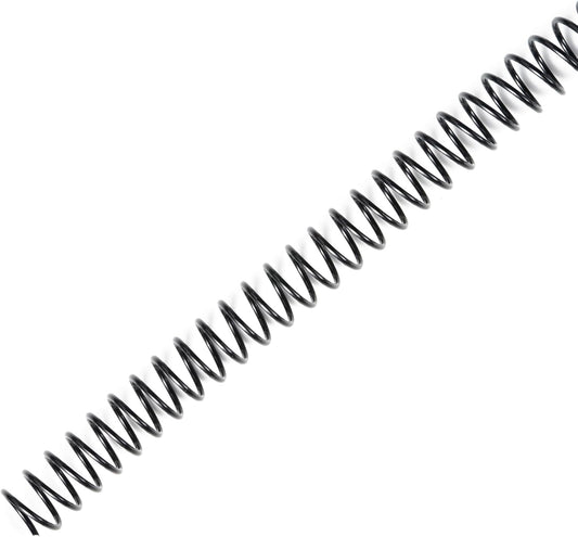 TOTiyea 100 Pack Plastic Spiral Binding Coils,8mm(5/16") Binding Spirals,40 Sheet Capacity,4:1 Pitch, Black