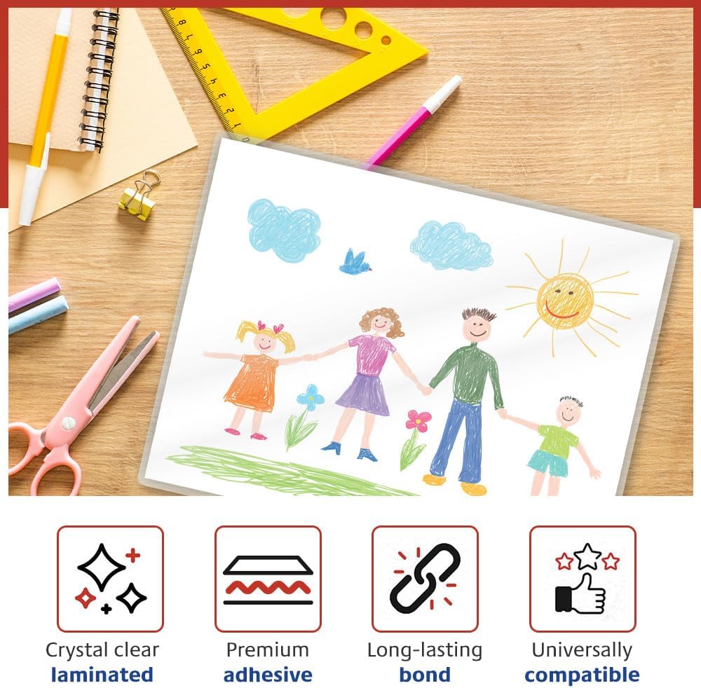 TruLam - 2 Rolls Standard Gloss 3 Mil 25 in. x 250 ft. x 1 in. Core Laminating Film