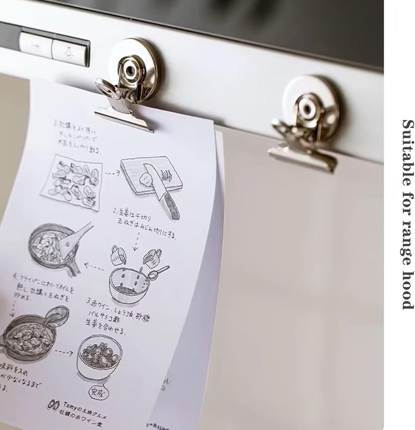 Strong Magnetic Clips, 20 Pack, 1-1/4 Inch, 31 mm, Sliver, Heavy Duty Refrigerator Magnet Clips, Medium Clip Magnets, Office Supplies, Photo Displays