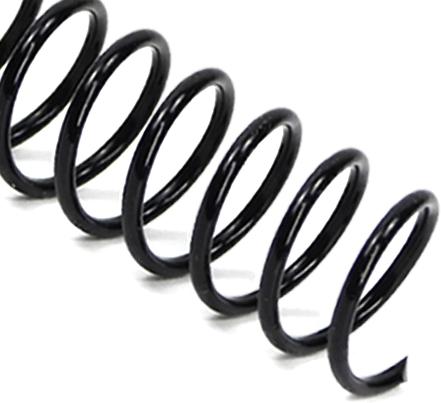 Rayson 22.2mm Plastic Spiral Coil Binding 3:1 Pitch, 7/8 inch, 190 Sheets Capacity Black Coil Binding Spines - Versatile for Office and Educational Tasks, Pack of 50