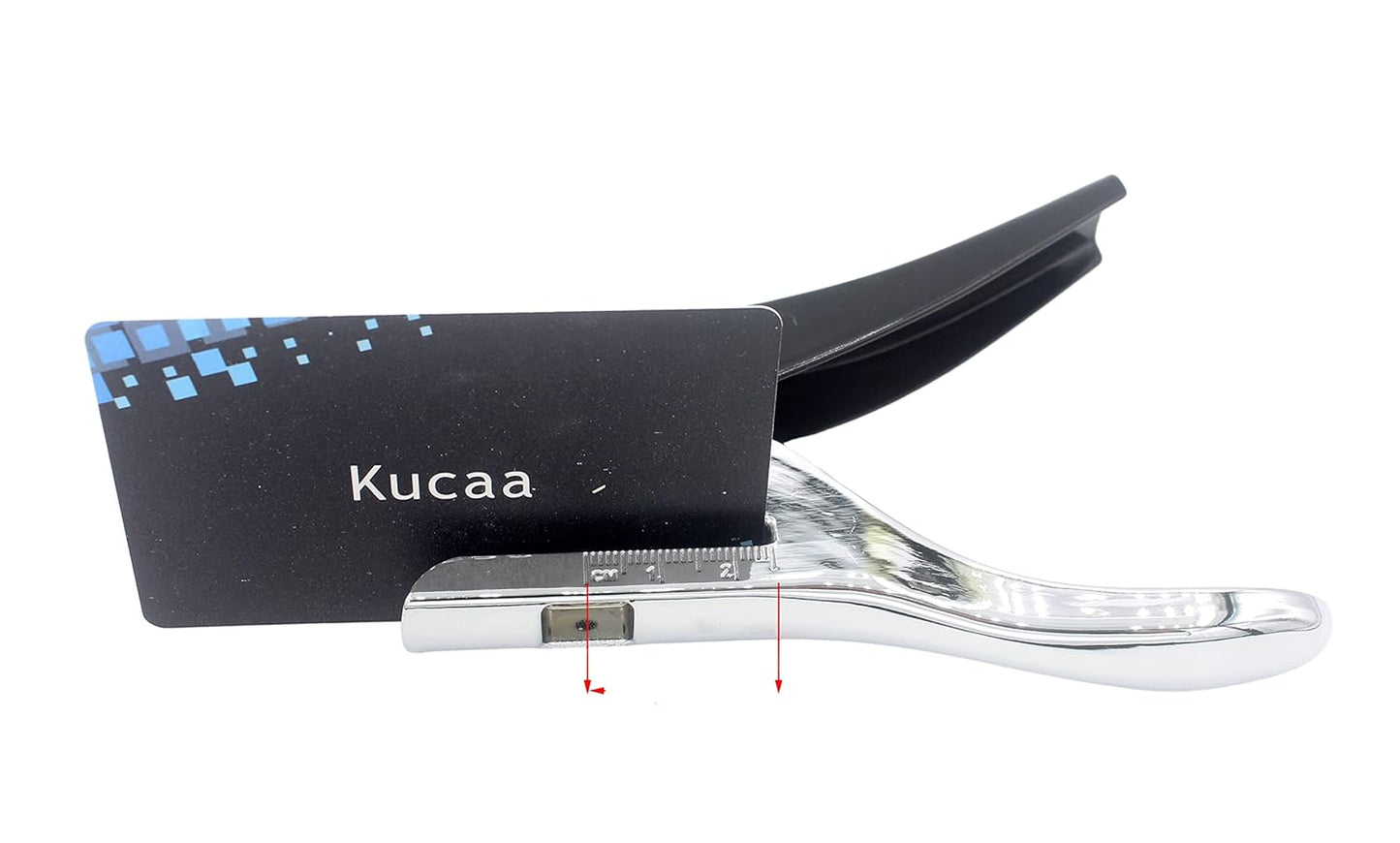 Hand-held 5/64 inch 2mm Round Heavy Duty Metal Silver Single Circle Hole Punch for ID Cards PVC Cards Badge Photos