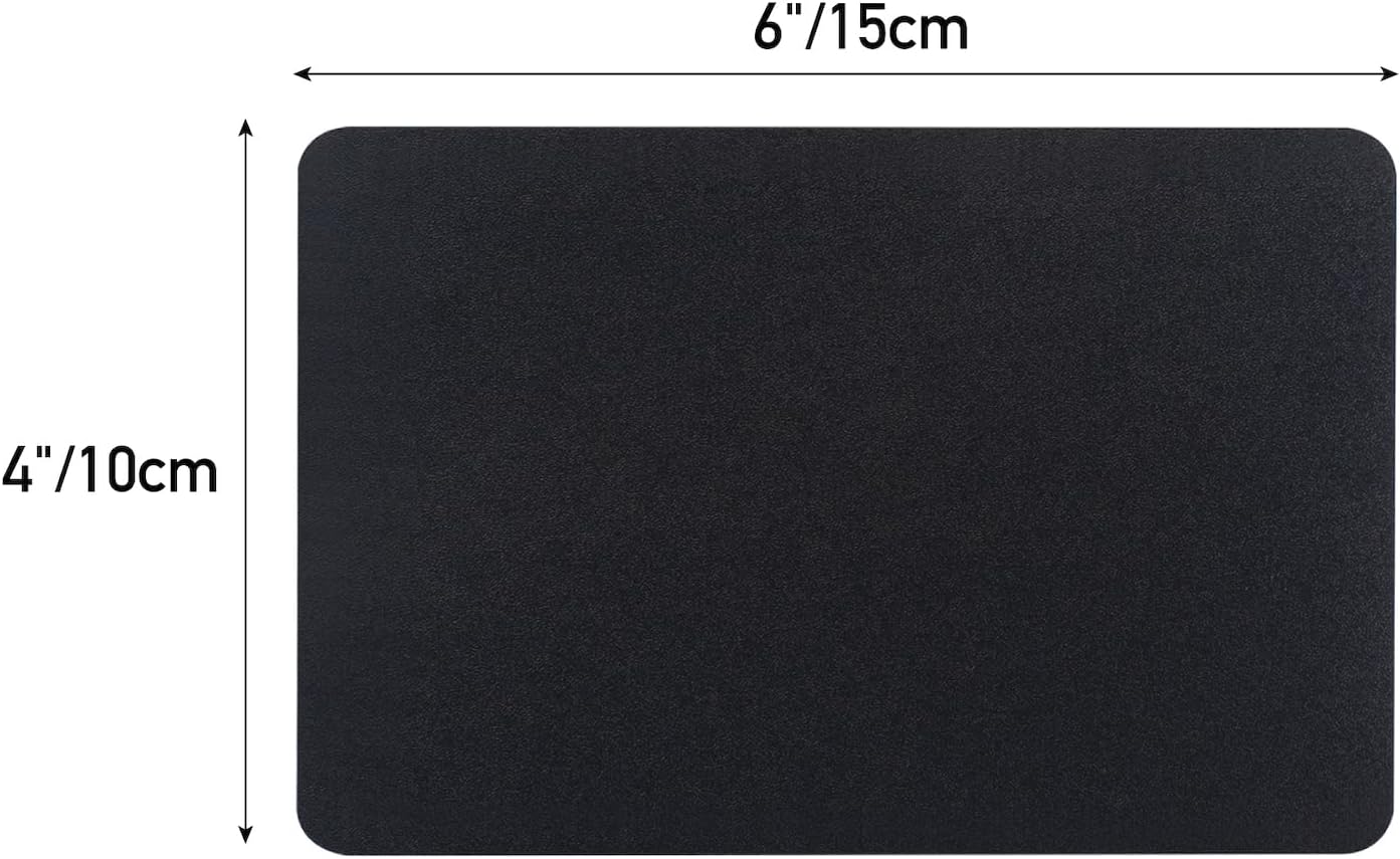 ONUPGO 20 Pack Chalkboard Labels, 4" X 6" Reusable Blackboard Stickers, Waterproof Chalkboard Sticker for Jars, Parties Decoration, Craft Rooms, Weddings, Storage, Organize Your Home & Kitchen