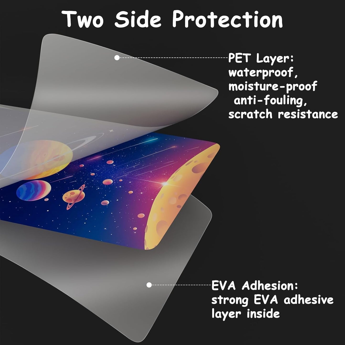 [5mil 200 Pack] InpourPack Laminating Pouches, 5 Mil Clear Thermal Laminating Pouches 9 x 11.5 Inch Laminating Sheets for Laminator, Holds 8.5 x 11 Inch Sheets