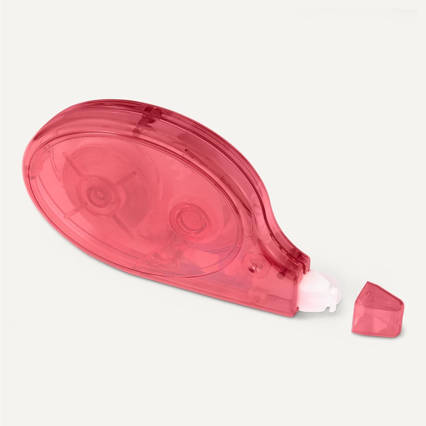 Amazon Basics White Out Correction Tape with Dispenser, 39.3ft, 2-Count Pack, Fast, Clean and Easy to Use Tear-Resistant Tape Office or School Supplies, Green, Orange, Purple, Red, Blue