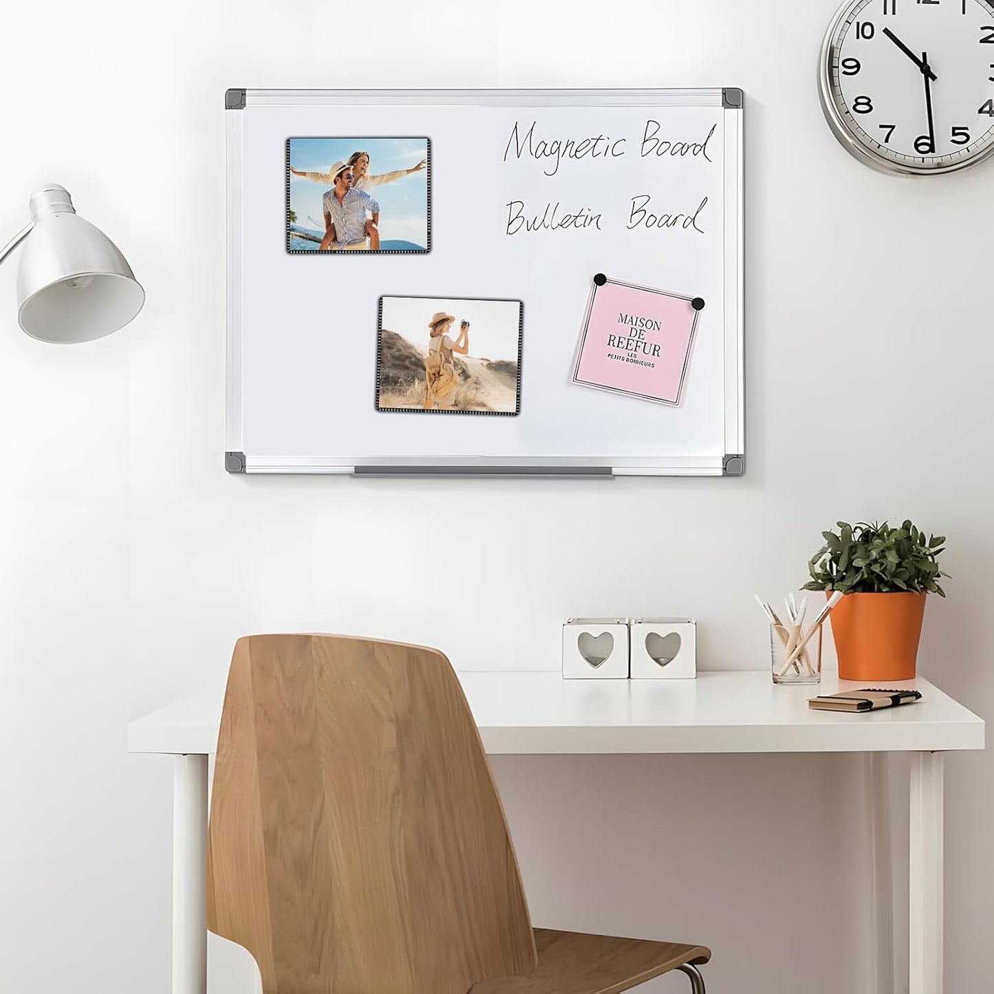 Magnetic Frame 8x10 for Fridge,Magnet Photo Pocket,Sign Holders 3PCS