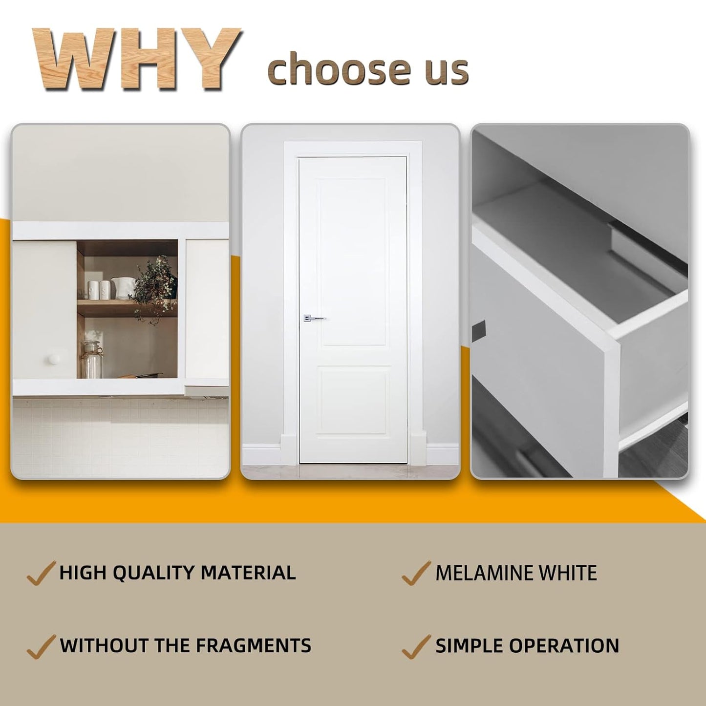 GSCIT Club White Melamine Edge Banding, 1/2 inch x 25ft Edge Banding with Hot Melt Adhesive Pre-glued Cabinet Edge Banding Flexible White Veneer Edging for Plywood