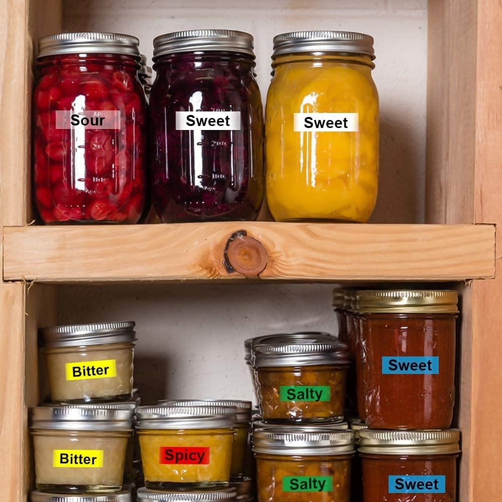 Pristar Compatible Label Tape Replacement for Epson LK-4WBN LK-4TBN LK-4LBP LK-4RBP LK-4YBW LK-4GBP 12mm 0.47" Work for Epson LabelWorks LW-300 LW-400 LW-500 LW-600P LW-700 Label Maker, 6-Pack