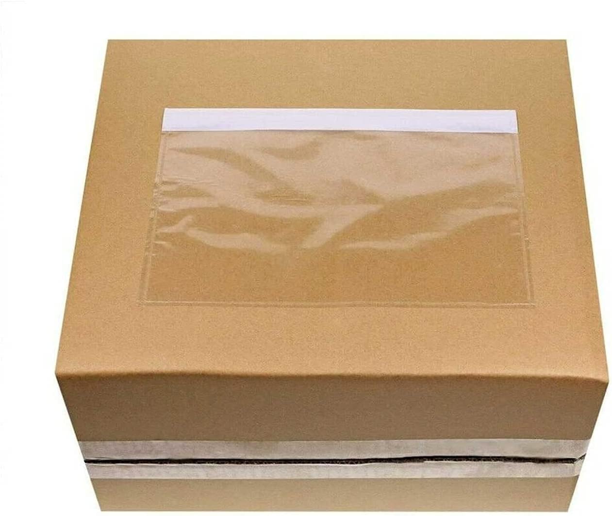 7.5'' x 5.5'' Packing List Pouches, Shipping Label Envelopes Clear Adhesive Top Loading Packing List - 2000 Packs