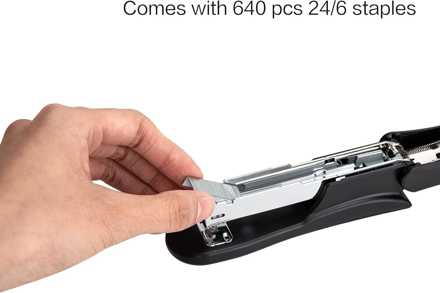 Deli Stapler Value Pack, Desktop Standard Staplers, 20 Sheet Capacity, Includes Staples & Staple Remover, Black